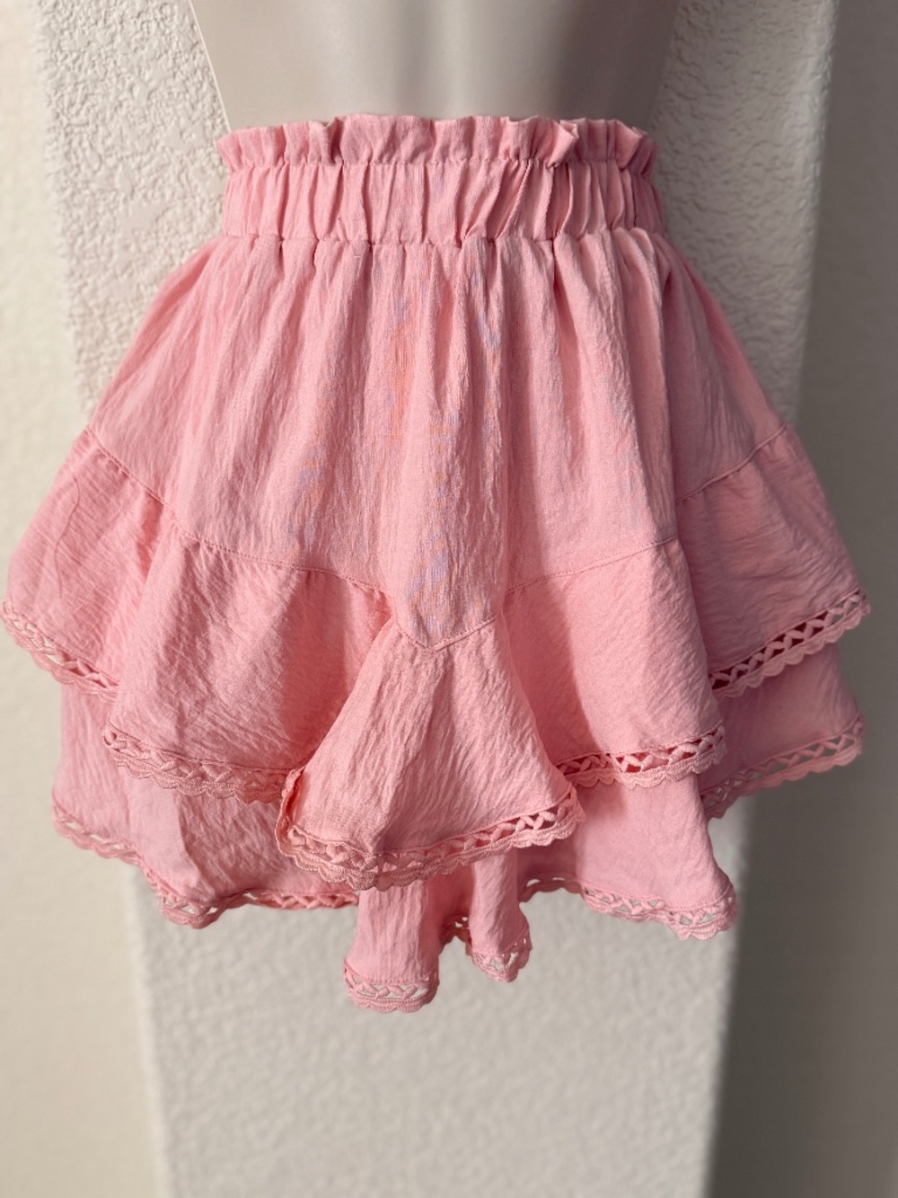 Layered Skirt with Built In Shorts